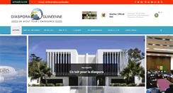 Desktop Screenshot of diasporaguinee.com